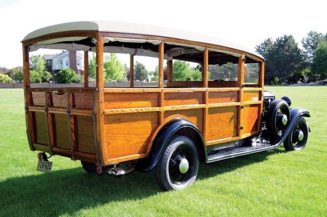 1934 Ford Strathglass Woodie Wagon pic 3 rear