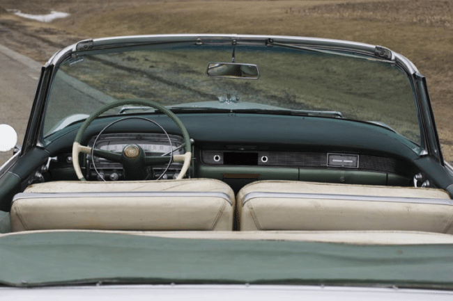 1954 Cadillac Series 62 Eldorado Convertible Interior Rear