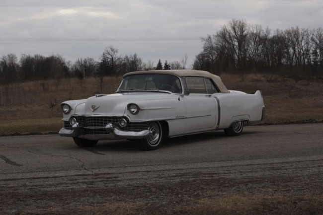 1954 Cadillac Series 62 Eldorado Convertible Roof Up