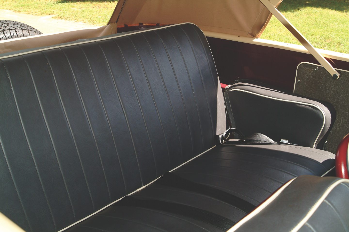 1949 Willys-Overland Jeepster Backseat