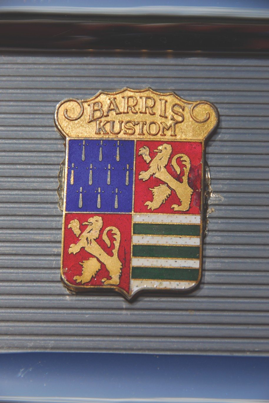 1955 Chevy Aztec Custom Barris Kustom Badge