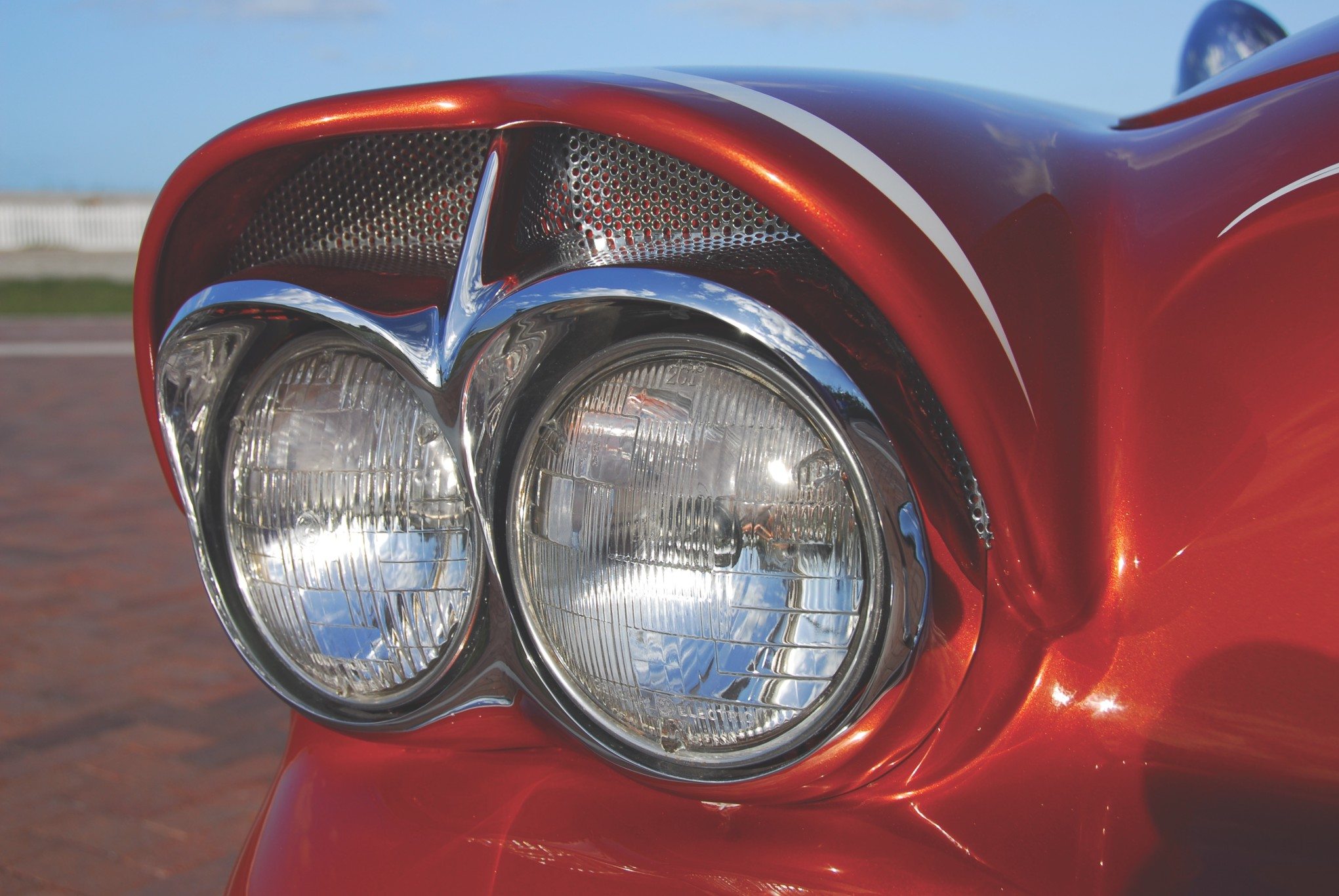 1955 Chevy Aztec Custom Headlight