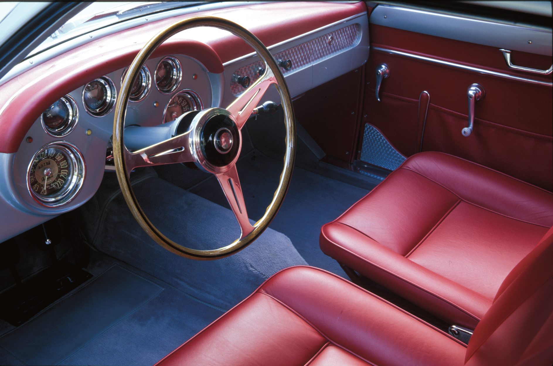1956 Alfa Romeo 1900 SS Zagato Coupe Interior