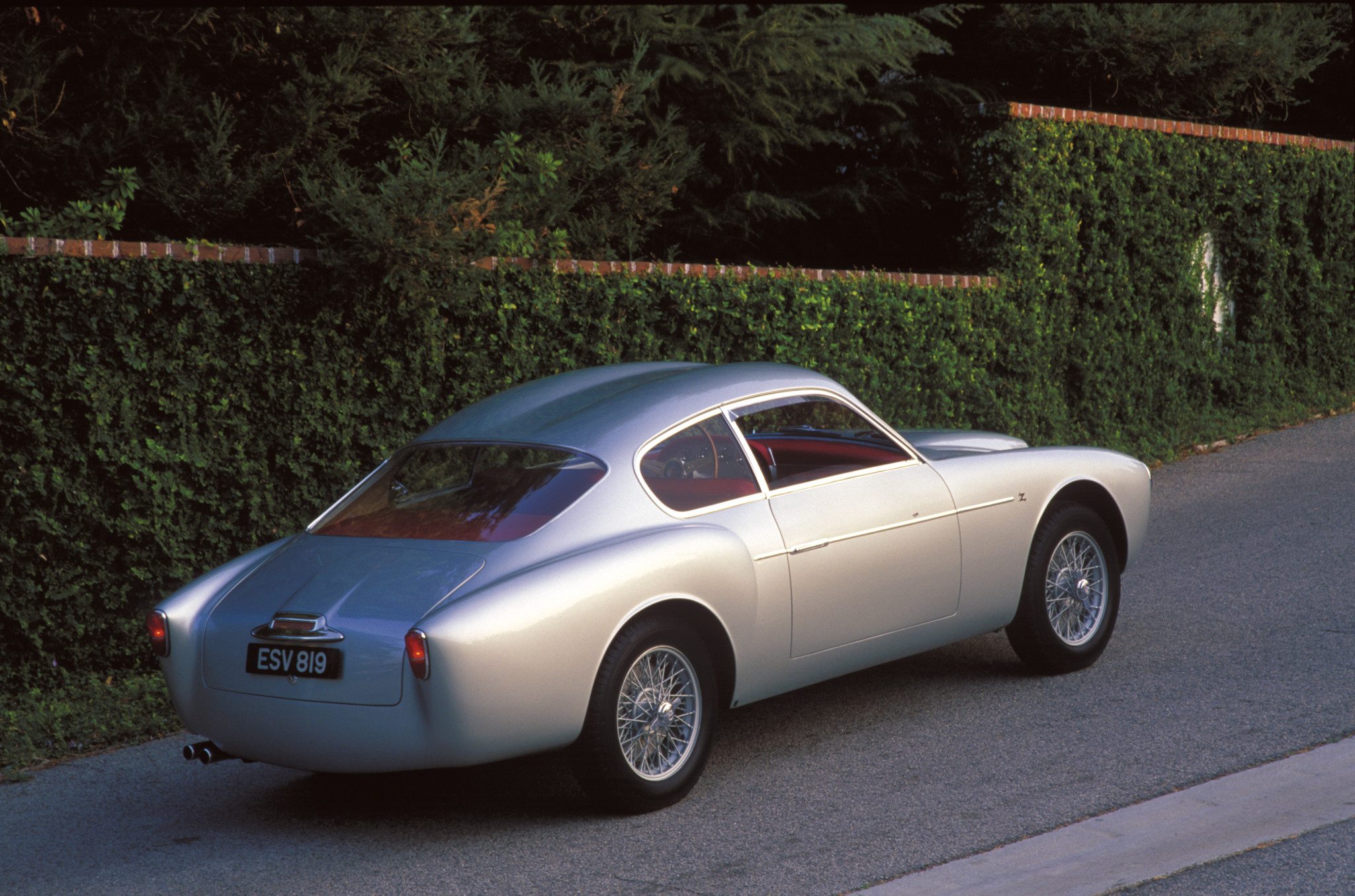 1956 Alfa Romeo 1900 SS Zagato Double Bubble Coupe Rear