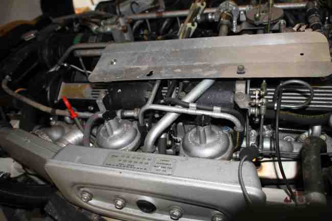 1972 Jaguar E-Type V12 Roadster Engine