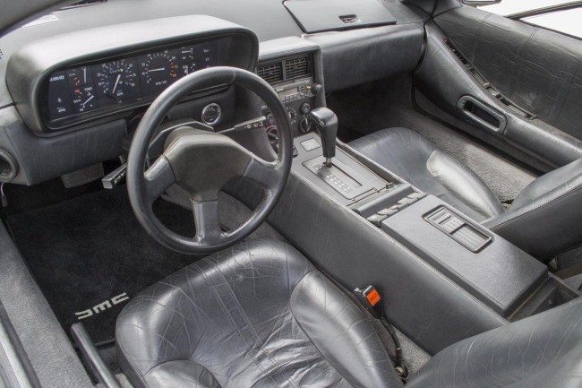 1981 DeLorean DMC-12 Interior