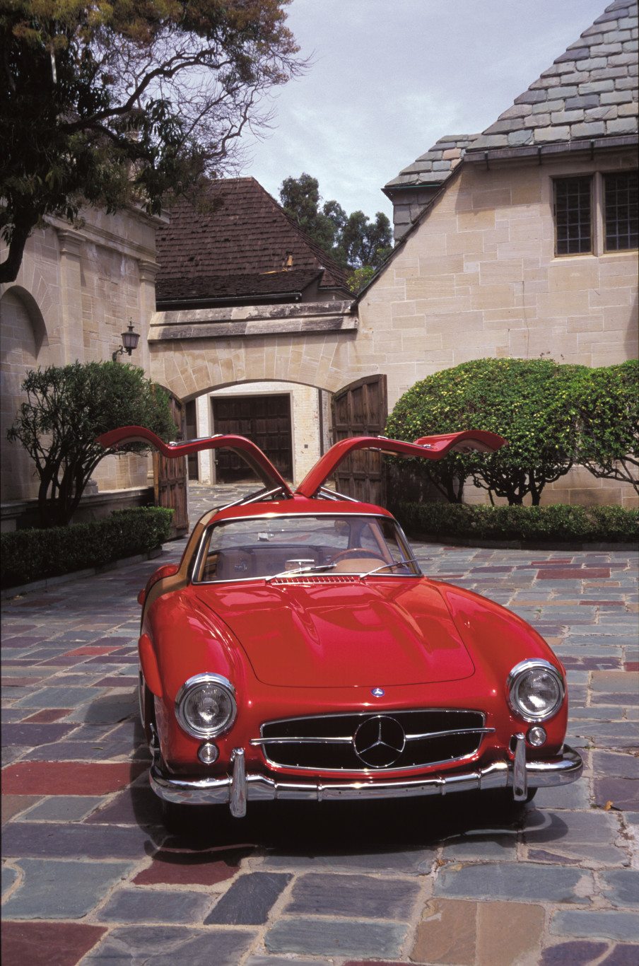 300sl Gullwing Doors Open
