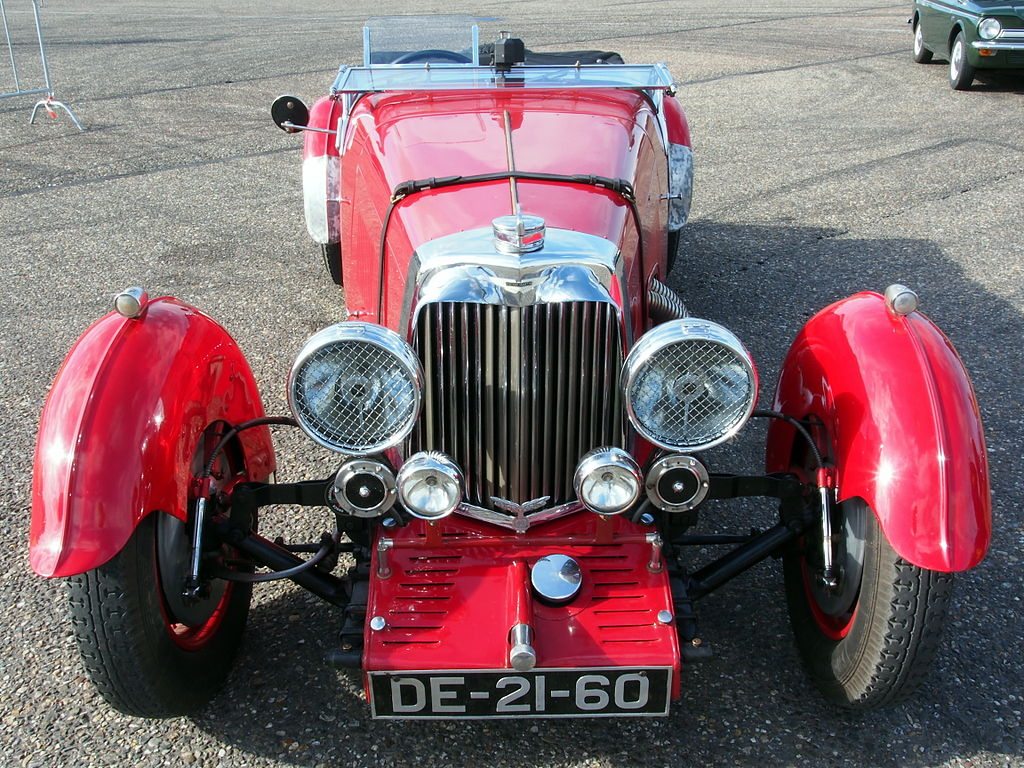 The Aston Martin MKII in Red