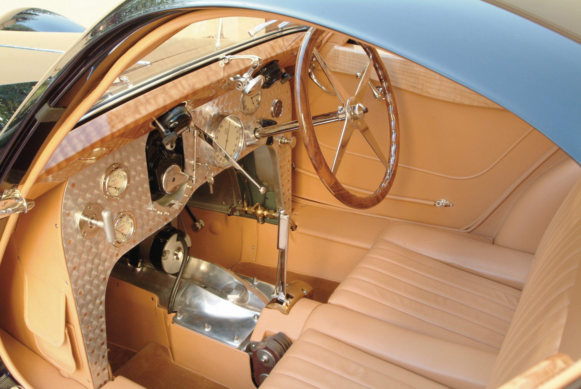 Bugatti Type 51 Dubos Coupe Interior