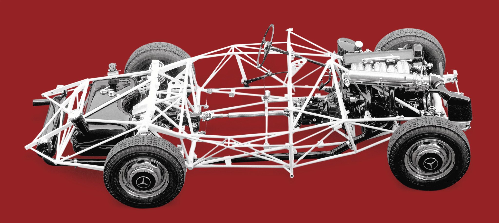 Mercedes-Benz 300SL Tubular Spaceframe Chassis
