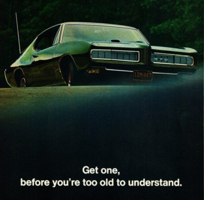 Magazine ad for Pontiac 1968 GTO